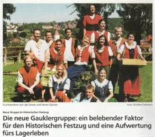 Die Gaukler im Gründungsjahr